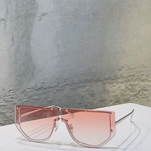 Üst Lüks Güneş Gözlüğü Tasarımcı Kadınlar Erkek Goggle Kıdemli Gözlük Kadınlar İçin Gözlükler Çerçeve Vintage Metal Güneş Gözlükleri AAA Kaliteli FF40096