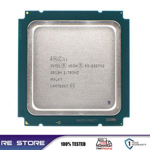 CPUs Used Intel xeon E5 2697 v2 2.7GHz 30M QPI 8GT s LGA 2011 SR19H C2 E5 2697v2 CPU Processor 100% normal work 230925