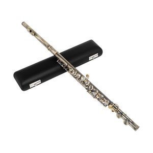 Антикварная флейта с 16 отверстиями, профессиональная флейта с ключом C и перчатками для чистки