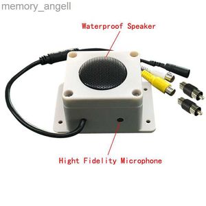 Walkie Talkie Mikrofon Hoparlör 1 Cihaz Güvenlik Kamerası IP Kamera Ses Kayıt Dış Mava Dışarıda İki Yönlü Radyo Interphe HKD230925