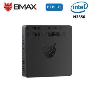 Mini PCs BMAX B1 Plus Mini PC Intel Celeron N3350 Processor Windows 10 Pro 4K 6GB 64GB USB BT4.0 M.2 Slot 1000M AC Wifi Mini 230925