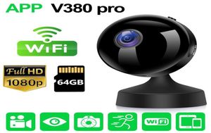Мини-камера IP 1080P, камеры наблюдения с Wi-Fi, беспроводная дистанционная защита, микрокамера, видеорегистратор9596254
