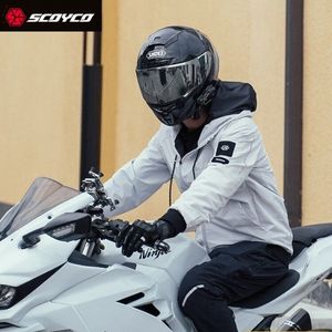 Erkek Ceketler Scoyco Motosiklet Ceket Yaz Erkekler Biker Rüzgar Derecesi Soğutma Moto Yansıtıcı Giyim Motosiklet Koruma Seviye 1 CE Sertifikalı 230925