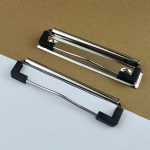 Torba Klipsleri 10 PCS Metal Kart Güçlü Kırtasiye Klipsi 10cm Okul Ofis Belge Aksesuarları 230926 ile Taşınabilir