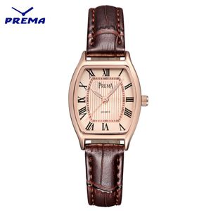 Prema Marka Moda Öğrenci Saatler Bayanlar Günlük Kuvars Bilezik Kadın Saati Montre Relogio Feminino Bilek saati Kadınlar256Z