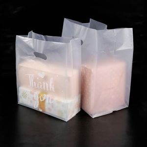 Hediye Sargısı Teşekkürler Plastik Hediye Çantası Bez Depolama Alışveriş Çantası Tutamaklı Parti Düğün Şeker Pastası Sarma294s