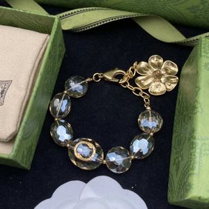Gioielli regalo da donna con bracciale di design con perline di trapano ad acqua della serie G