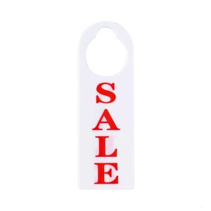 Large Sale Signs For Clothes Rack Apparel Hangers Bar Hangrail Plastic Size Divider Big Marker Fitting Room Door Control Tags