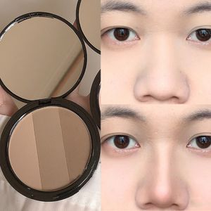 Concealer Bronzer Contour Palette Face Shading Grooming Powder Makeup 3 Color Lasting Matte Glitter Nose Shadow Blush Face Makeup Cosmetic 230926
