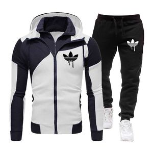 Tasarımcı Mens Trailtsits Mektup Baskı Polar Sweatsuits Hommes Jogger Fit Takım Kişme Numarası 23 Hoodies + Uzun Pantolon Kıyafetleri Trailsuit Ter Takım Boyutu S-3XL