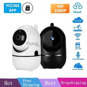 CCTV Lens IP Kamera YCC365 PLUS SMART HOME 1080P HD Güvenlik Kamerası Otomatik İzleme Ağı Kablosuz Gözetim Gece Görme WiFi Kamera YQ230928