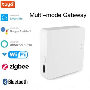 Outros eletrônicos Tuya Hub Smart Wireless Multimodel Bridge WiFi Bluetooth ZigBee Life APP Controle remoto funciona com Alexa Google 230927