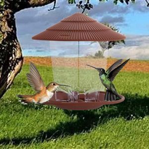 Other Bird Supplies House Type Waterproof Flying Animal For Pet Gazebo Garden Food Container Feeding Tool Feeder
