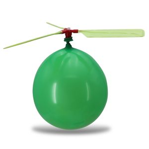 Parti Favor Balon Uçak Helikopteri Çocuklar için Dolgu Doldurucu Uçan Düdük Balon Oyuncak Bebek Hediyesi Renkli El Çalışma Oyuncakları