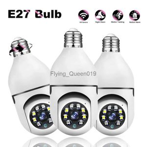 CCTV Lens 1/2/3Pcs Bulb E27 Surveillance Camera Automatic Human Tracking Full Color Night Vision Indoor Security Monitor Zoom Home Cameras YQ230928