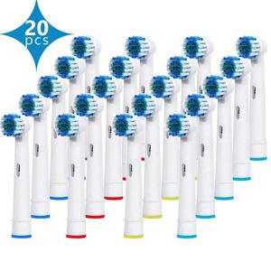 Toothbrushes Head 20pcs Replacement Brush Heads For Toothbrush Heads Advance PowerPro Health Electric Toothbrush Heads 230927