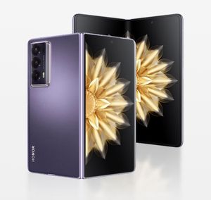 Оригинальный складной мобильный телефон Huawei Honor Magic V2 с поддержкой 5G, 16 ГБ ОЗУ, 512 ГБ ПЗУ, Snapdragon 8 Gen2, Android, 7,92 дюйма, складной двойной дисплей, 50,0 МП, Face ID, отпечаток пальца, мобильный телефон