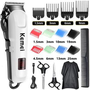 Clippers Trimmers Electric Hair Clipper Cut Maching Wireless Trimmer men Professional Machine Rechargeable Barber 809A 230928