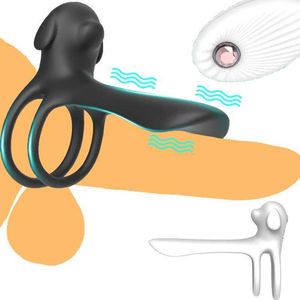 Brinquedo sexual massageador novo anel peniano suprimentos para adultos retardar a ejaculação brinquedos de ereção para homens vibrador extensor casais eróticos quentes