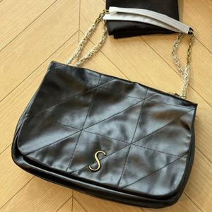 Jamie maxi tasarımcı çanta çanta yüksek kaliteli tote çanta büyük kapitone kuzu derisi deri zincir omuz çantaları tasarımcı kadın çanta siyah crossbody cüzdanlar lüks çanta