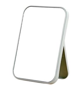 L'ultimo specchio cosmetico illuminato da 21,5X14,5 cm pieghevole semplice specchio per il trucco quadrato alto faccia molti colori tra cui scegliere supporta loghi personalizzati