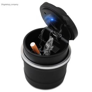 New Portable Auto Car LED Cigarette Smoke Ashtray Holder For Renault Clio Logan Megane Koleos Scenic Dacia Duster kaptur fluence