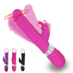 Предметы красоты кроличьи вибратор G-Spot стимулятор клитор стимуляция женская мастурбация пара сексуальные игрушки порно продукты для женщин в стиле ряд