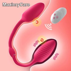 Güzellik ürünleri kadın mastürbator çift yumurta kafa yapay penis klitoris stimülatörü birkaç güçlü g spot vibratör anal vajina seksi oyuncaklar yetişkin