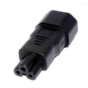 Компьютерные кабели Chenyang IEC 320 Adapter 3 Poles Socket C14 до кловерлиф -заглушки Micky C5 Prime Extension Power