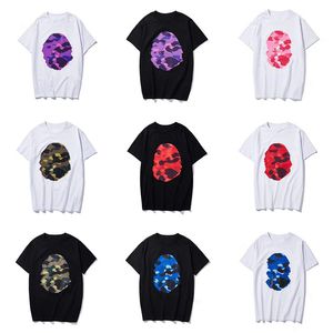 Camisetas de grife camisetas masculinas tops camisetas masculinas para roupas femininas roupas masculinas moda feminina roupas gola redonda algodão respirável impressão de letras curtas 3XL oversized 20ss preto