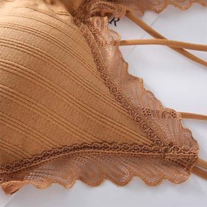 Bustiers Corsets без обода нижнее белье для женщин с кружевным рисунком красивой задний магистральный бюстгаль