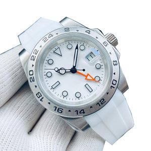 Мужские дизайнерские часы с автоматическим механическим механизмом Часы 42 мм Резиновый ремешок Стальной ремешок на выбор Спортивный ветер Классические водонепроницаемые наручные часы