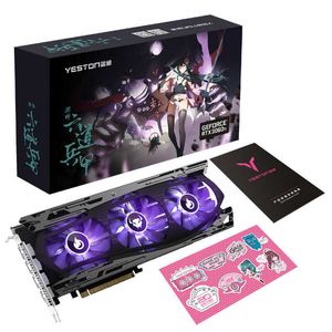 YESTON Neue Grafikkarte GDDR6 NVIDIA RTX 3060 12G Gaming GPU Grafikkarten RGB RTX3060-12GD6 LB Computer Desktop GPU Übertaktung