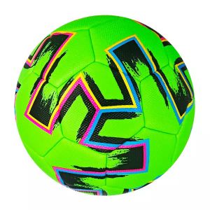 Balls Fabrika Tedarikçi Denetimi En İyi Makine Yapıştırılmış Deri Üst Maç Resmi Boyut Bals Futbol Topu