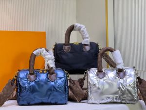 Silver Econyl переработанная сумка Pillow Speedy Bag Bandouliere Нейлоновый кошелек OnTheGo Tote Maxi Pochette Сумка с вышивкой Mini Dhgate Monograms поясная сумка M20973