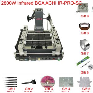 ACHI IR Pro SC IR6500 Kızılötesi BGA Yeniden İşleme İstasyonu Anakart Çip PCB Yenilenmiş Onarım Kaynak Kaldırma Makinesi
