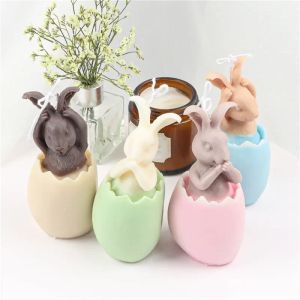 Пасхальная вечеринка ручной работы 3D кроличье мыло для мыла свеча
