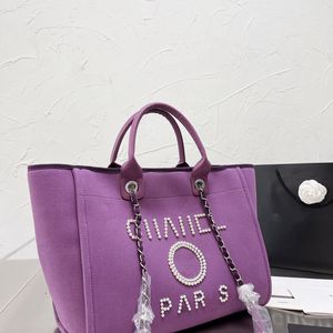 Новый узор женские роскошные сумки дизайнерская пляжная сумка модная вязаная сумка через плечо большая сумка с цепочкой холст для покупок с коробкой