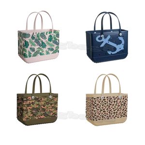 роскошная дизайнерская сумка Eva Bogg для женщин, большая корзина для покупок, сумки для леди H195I, моющаяся пляжная силиконовая сумка для болота, кошелек Eco Jelly Candy wallet