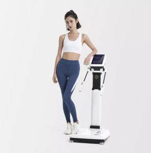 Bilancia per peso corporeo all'ingrosso Analizzatore intelligente della composizione corporea Analisi biochimica dei grassi Macchina touch screen per scansione digitale BMI 3D