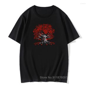 Erkek T Shirt Kış Gelen Sihirli Ağaç Winterfell Weirwood Gömlek Erkekler Için Resim Funky T-Shirt Yuvarlak Boyun Büyük Boy Tee