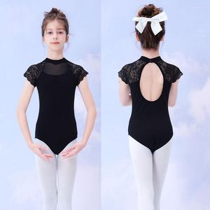 Sahne Giyim Dantel Ballet Tertenci Çocuklar Dans Elbisesi Jimnastik Tutu Performans Bezi