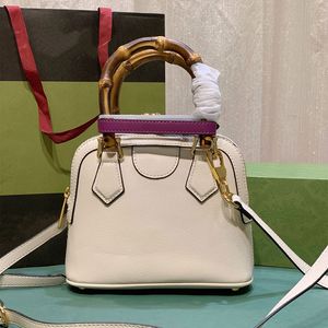 Diana Mini Shell Tote Bags Bamboog Bag Fashion Women Shop Shop Shopbags Crossbody Lady Designer Colling Leter