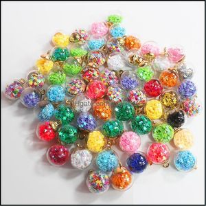 Подвесные ожерелья S1823 Модные украшения Colorf Diy стеклянные шарики Beads Bears Bead Mobile Phone Class Accessory C3 Drop Delivery Pend Otgyw