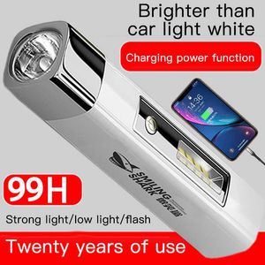 Flashlights Torches Portable 2 IN 1 Ultra Bright G3 Tactical LED Flashlight Mini Outdoor Lighting 3 Modes Flashlight With USB Charging Cable 0109