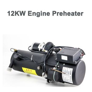 Usinagem 12KW Aquecedor de Carro Ar Diesel Pré-aquecedor de Motor 12V 24V Diesel Caminhão Pré-Aquecendo Máquina de Aquecimento de Água