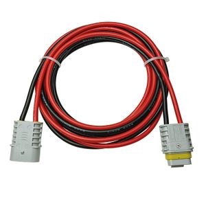 JKM Electronics 8AWG 50A Аккумуляторный адаптер Удлинитель 600 В Кабель для вилочного погрузчика Силовые разъемы Сильноточная прямая вилка для аккумулятора электромобиля