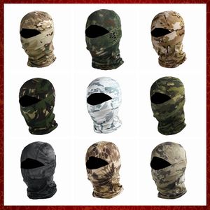 MZZ58 Camouflage Sturmhaube, taktische Motorrad-Gesichtsmaske, Motorrad-Wargame-Gesichtsschutz, Jagdhelm, Mütze, Militär-Moto-Schädel-Maske