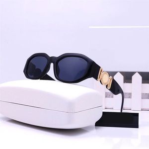 Дизайнерские дизайнерские солнцезащитные очки женщины Мужские роскошные солнцезащитные очки пляж Портативный Sonnenbill