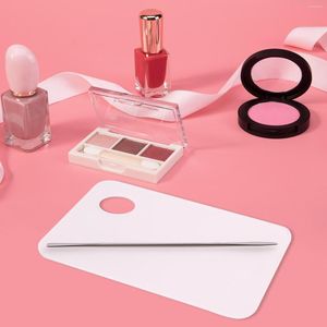 Kits de arte unhas gel mixagem paleta de espátula conjunto ferramenta de maquiagem tinta acessórios